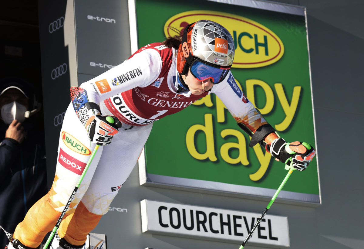 Petra Vlhová, Courchevel, obrovský slalom