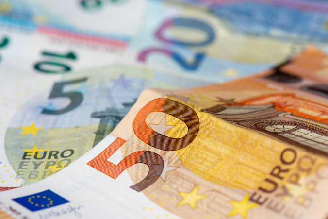 Euro, bankovky, peniaze