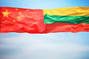 Čína, Litva, vlajka