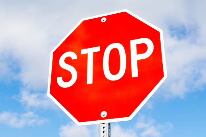 Stop, dopravné značenie, dopravná značka