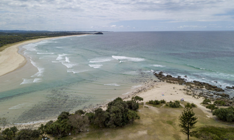 Austrália, pobrežie, oceán