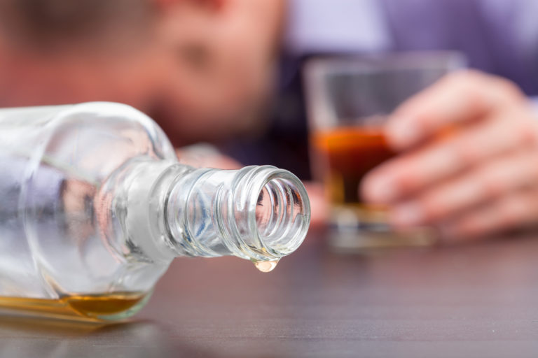 Alkohol, alkoholizmus, opitý muž