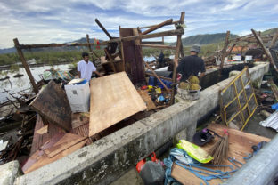 Filipiny tajfun rai