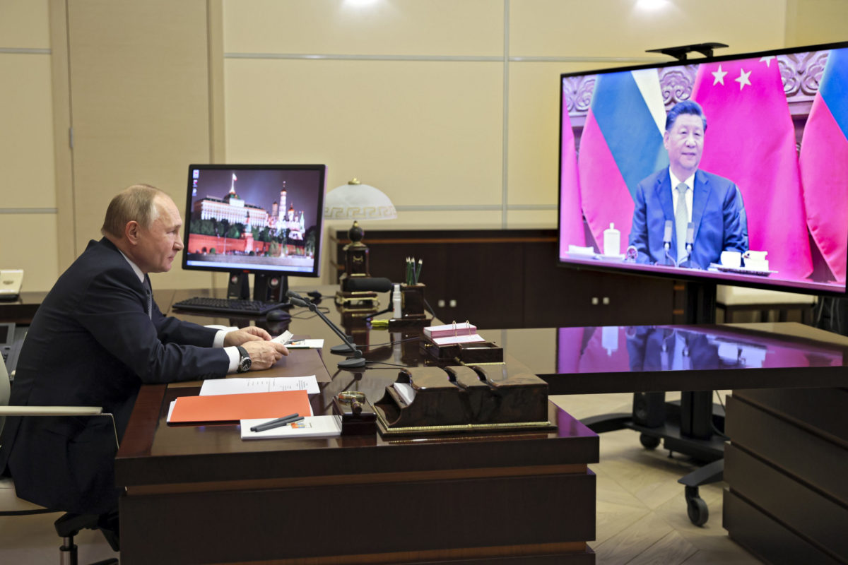Vladimir Putin, Si Ťin-pching
