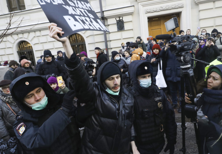 Memorial protest