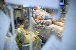 Koronavírus, nemocnica, hospitalizácia, umelá pľúcna ventilácia