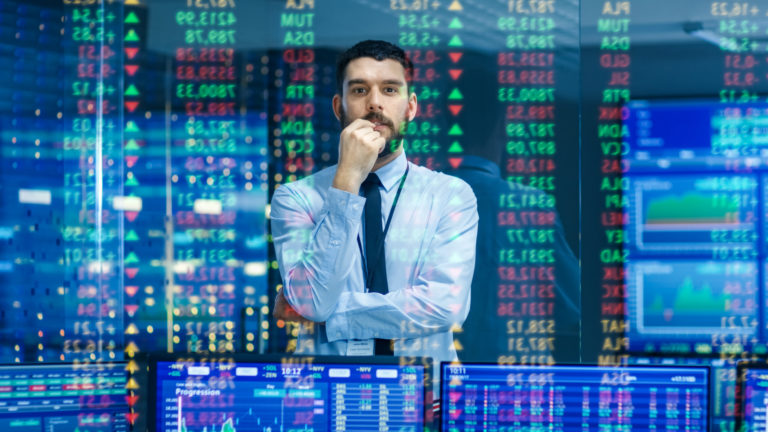 Stock,Market,Top,Trader,Looks,At,Projected,Ticker,Numbers,And