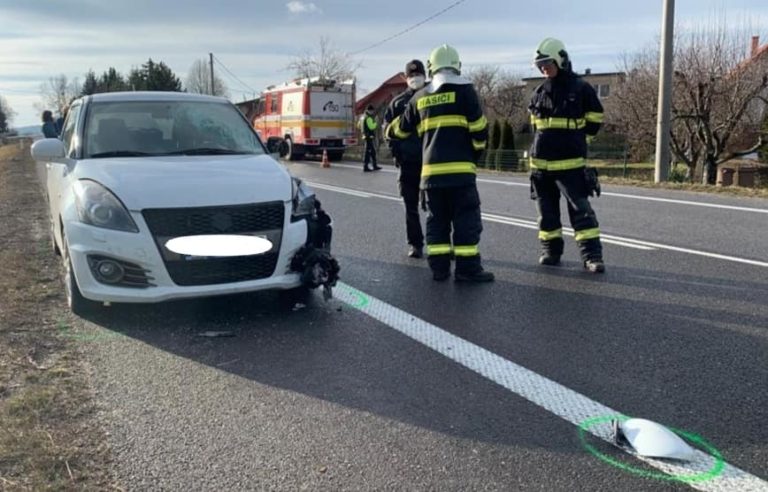 Zrážka auta s chodkyňou v Turčianskych Tepliciach