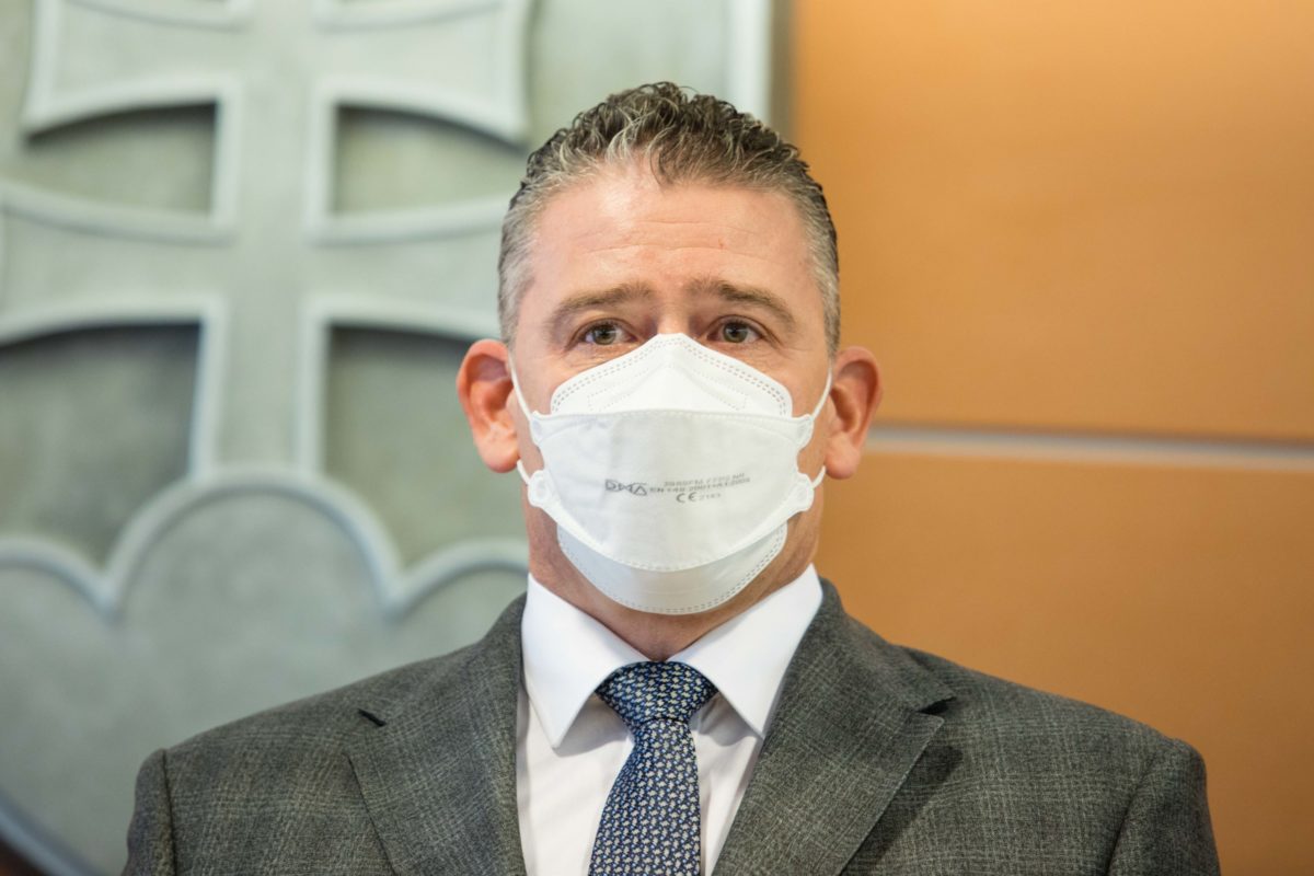 Minister vnútra SR Roman Mikulec.