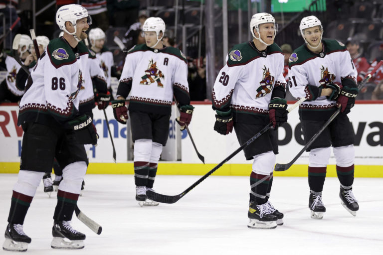 Riley Nash, Dysin Mayo, Anton Stralman