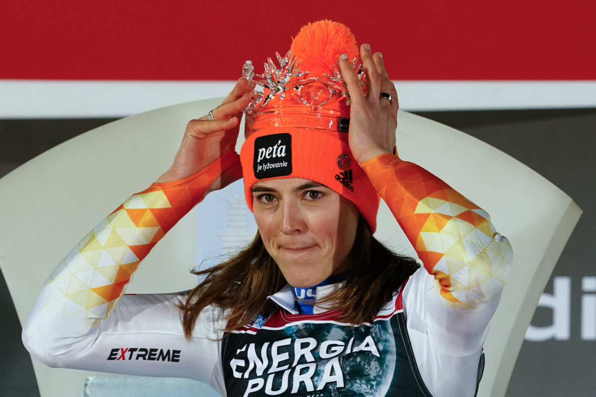Slovenská lyžiarska šampiónka Petra Vlhová.