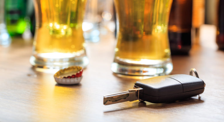 Alkohol, šoférovanie, auto