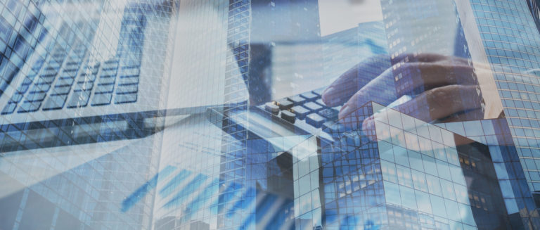 Financial banner background for business, finance and investment