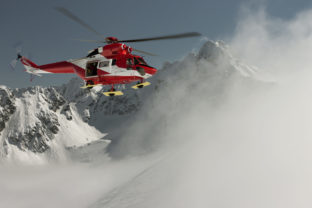 Tatry, horskí záchranári, vrtuľník, lavína