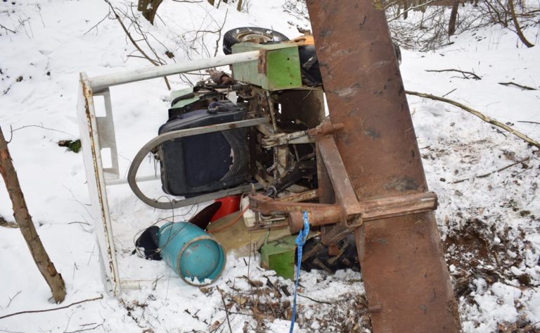 Traktor v Košiciach