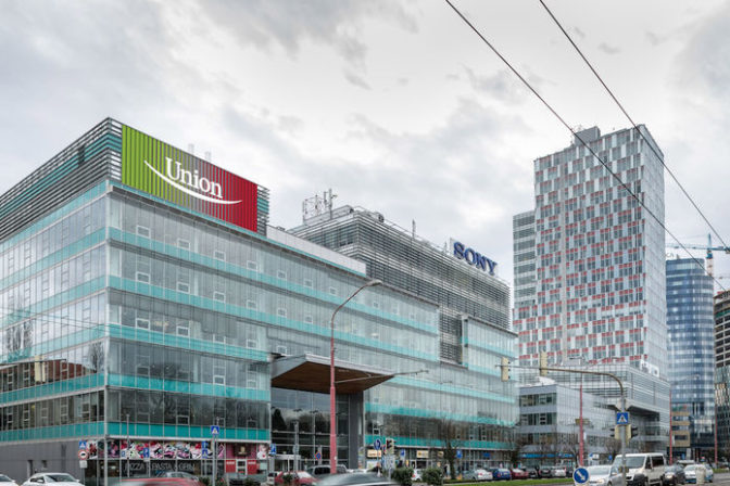 Budova Union poisťovne.