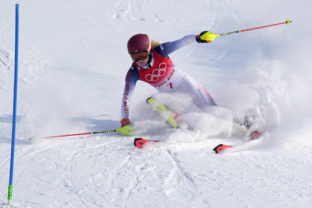 Mikaela Shiffrinová, zimná olympiáda v Pekingu, slalom