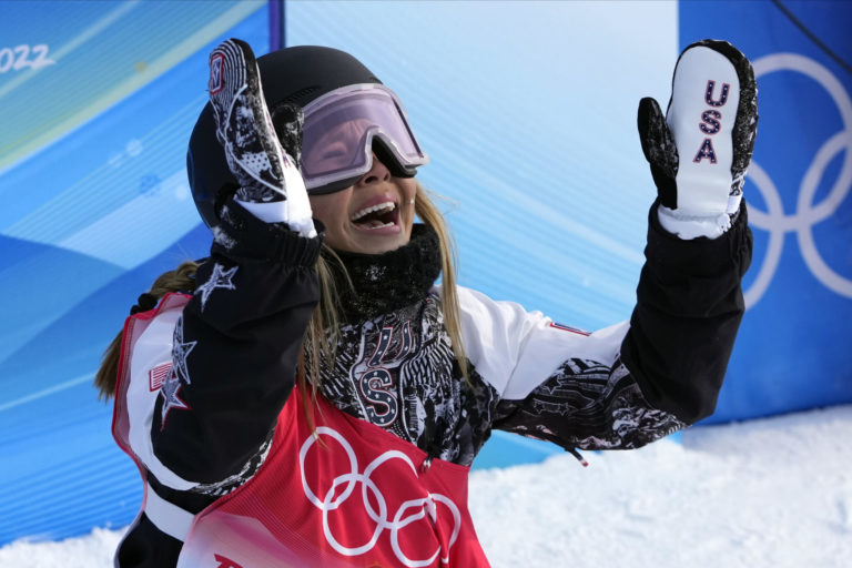 APTOPIX Beijing Olympics Snowboarding