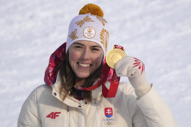 Petra Vlhová, zimná olympiáda v Pekingu, slalom