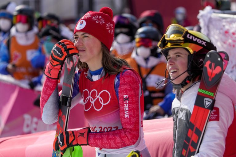 Petra Vlhová, zimná olympiáda v Pekingu, slalom