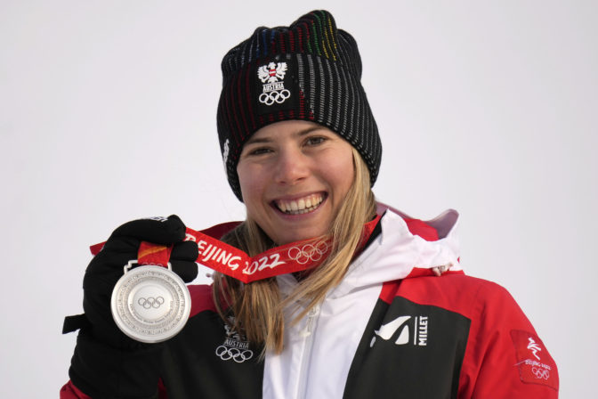 Katharina Liensbergerová, zimná olympiáda v Pekingu, slalom