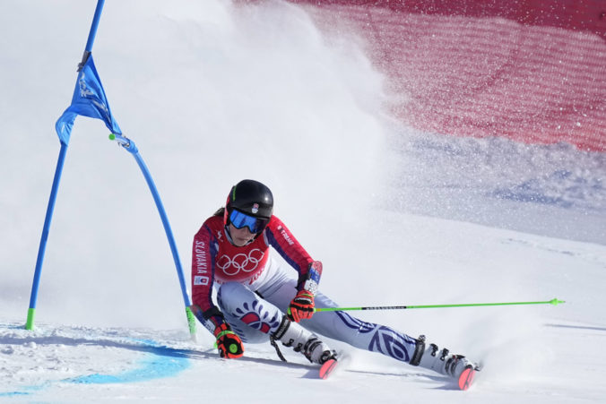 Petra Vlhová, zimná olympiáda v Pekingu, obrovský slalom