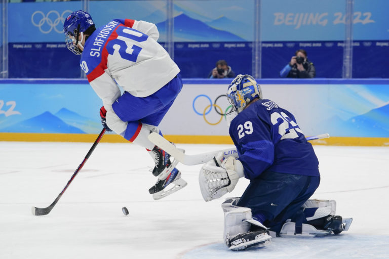 Slovensko - Fínsko, ZOH v Pekingu 2022, semifinále, Juraj Slafkovský