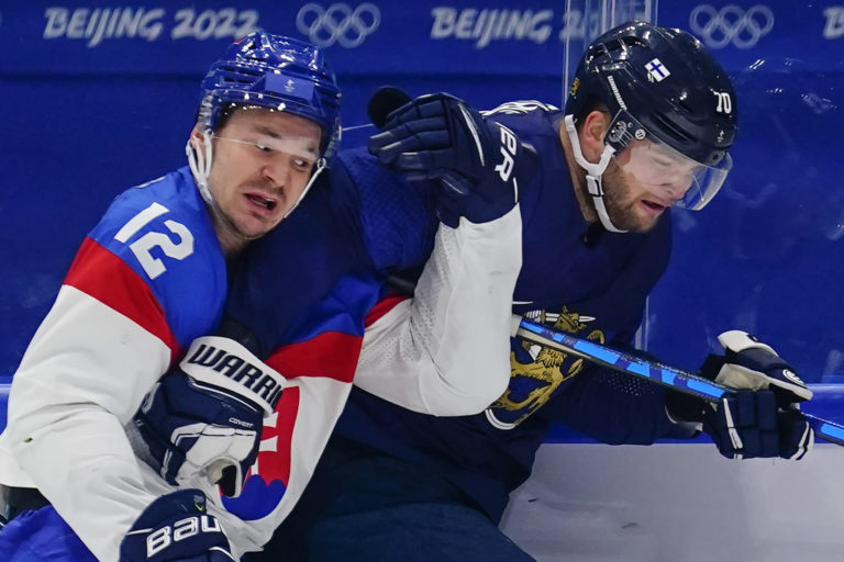 Slovensko - Fínsko, ZOH v Pekingu 2022, semifinále, Miloš Kelemen