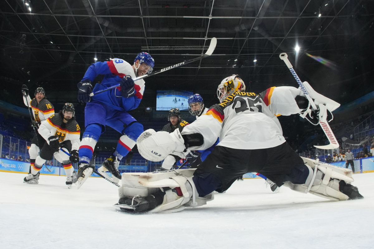 Slovensko - Nemecko, ZOH v Pekingu 2022, Samuel Takáč