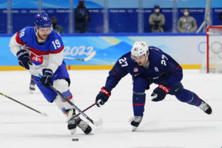 Slovensko - USA, štvrťfinále ZOH v Pekingu, Michal Krištof