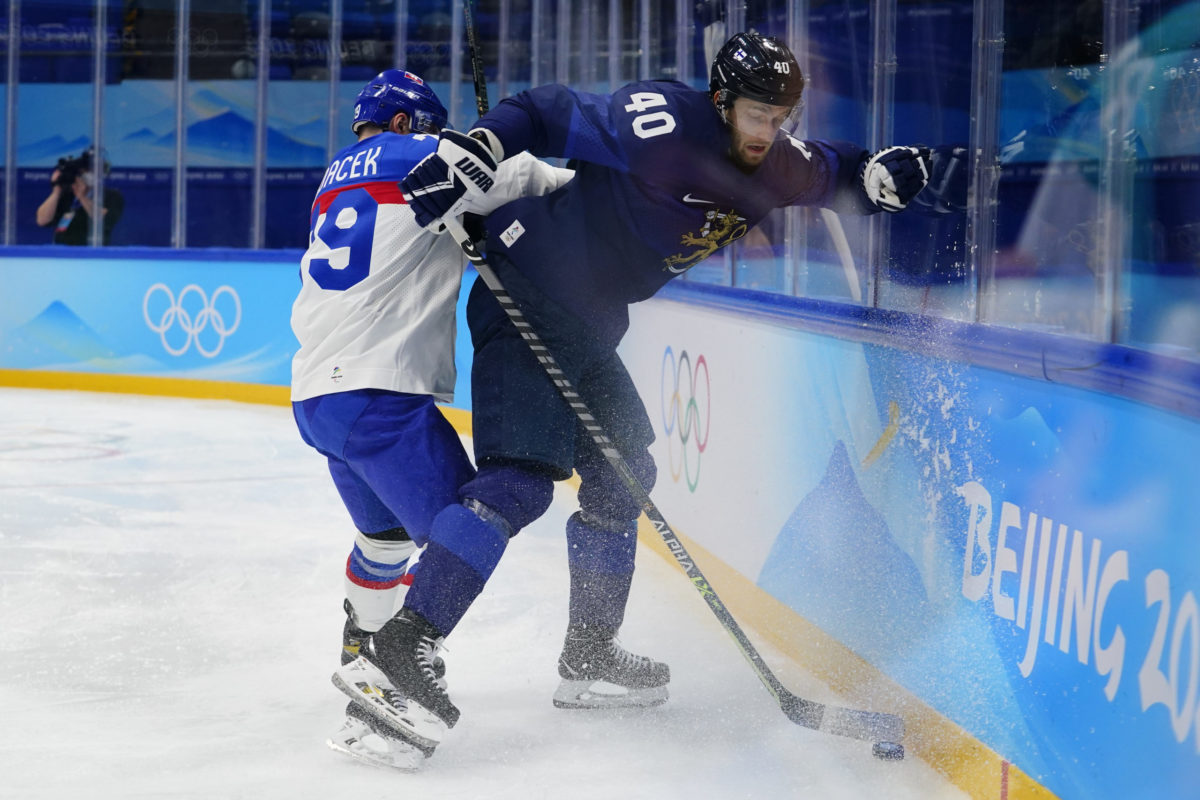 Fínsko - Slovensko, ZOH v Pekingu 2022, Libor Hudáček