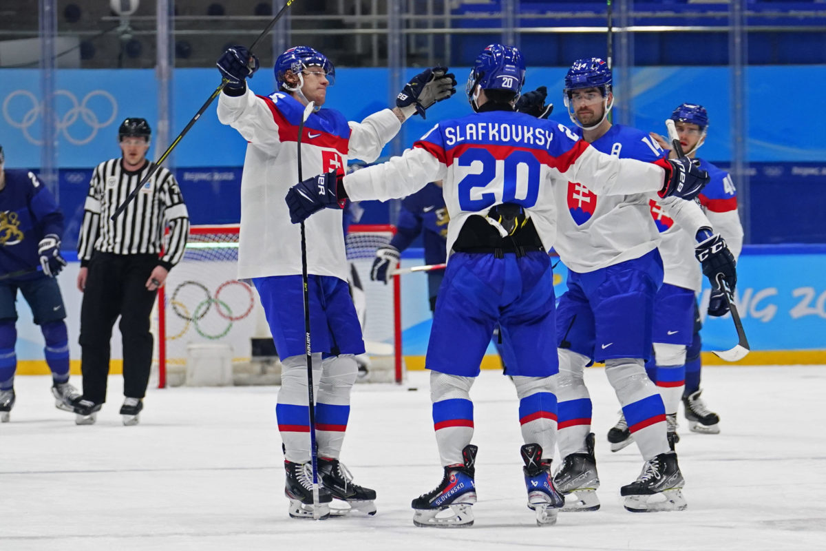 Fínsko - Slovensko, ZOH v Pekingu 2022, Juraj Slafkovský