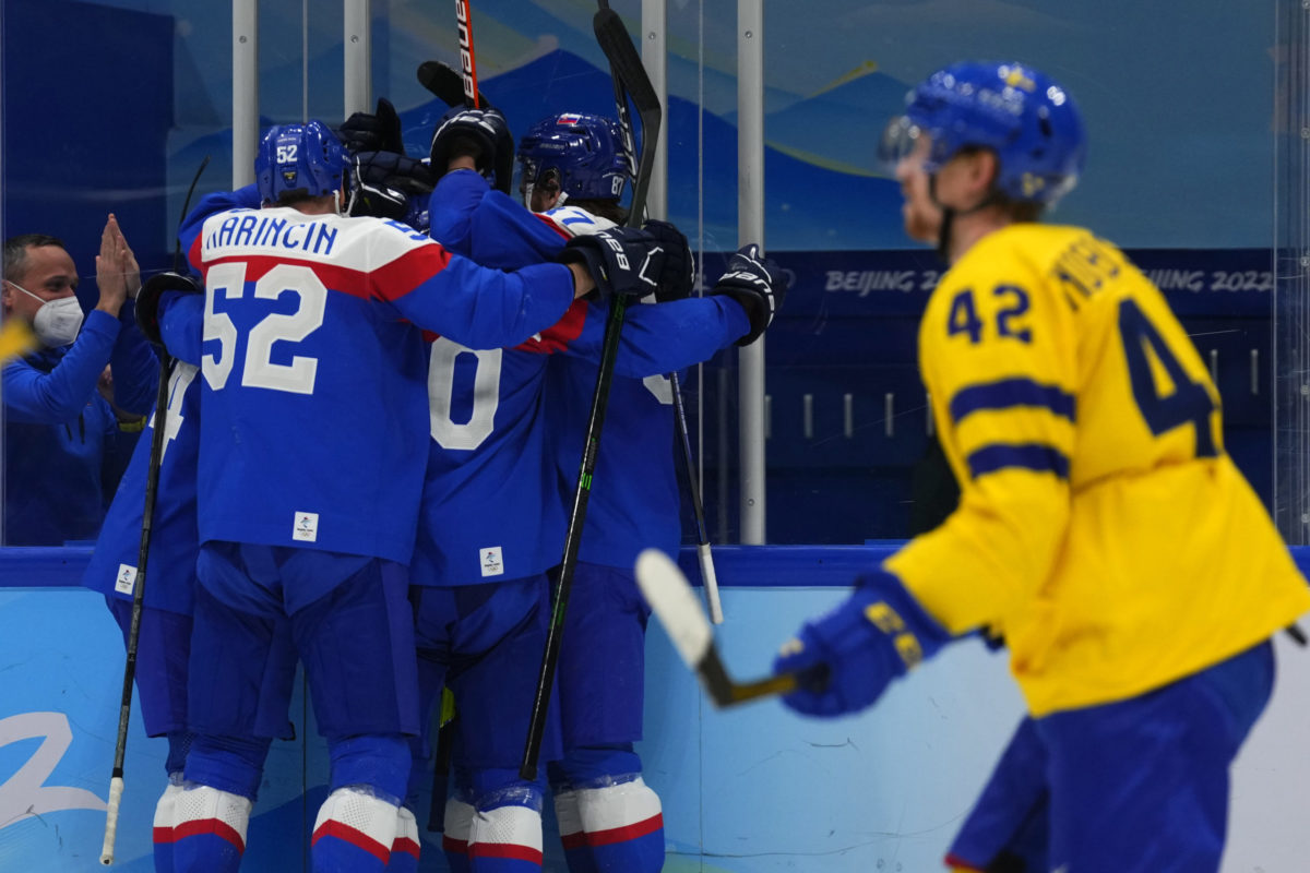 Švédsko - Slovensko, ZOH v Pekingu 2022, Samuel Takáč