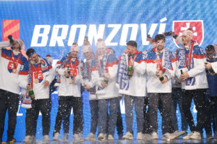 HOKEJ: Oslavy olympijského bronzu v Bratislave