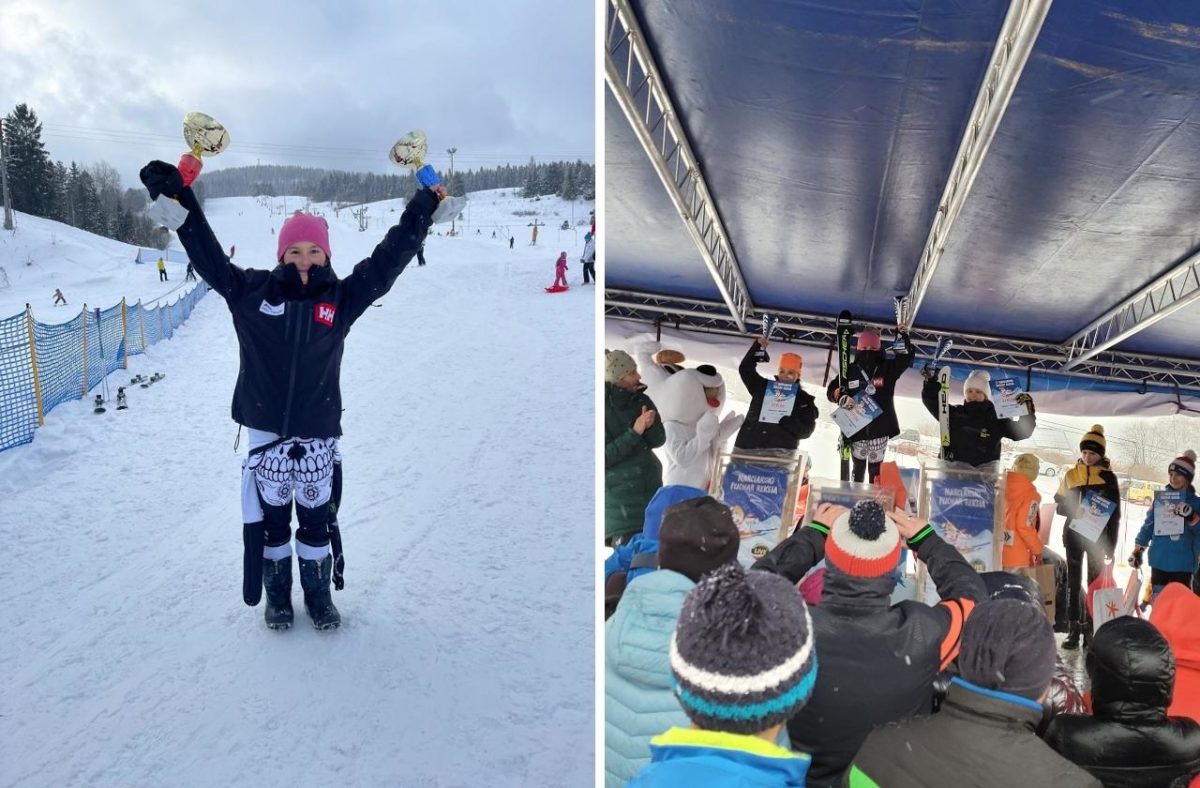 Chantal Smoleňáková s trofejami za prvé miesto na Majstrovstvách Slovenska a v súťaži Pohár Reksia.