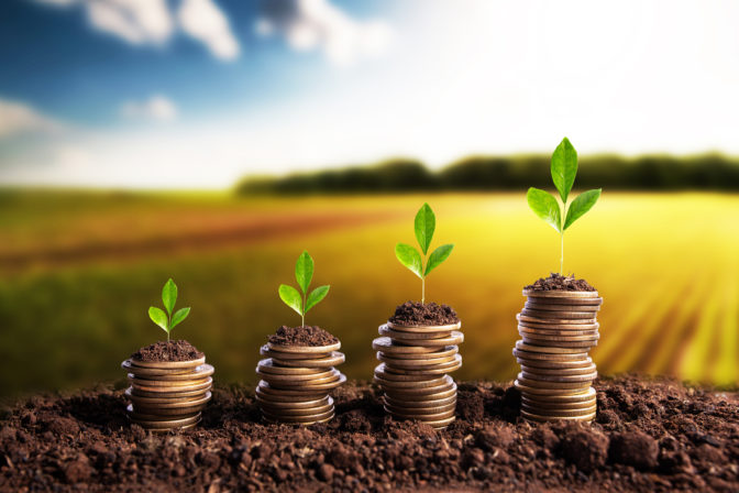 Poľnohospodári, pole, peniaze