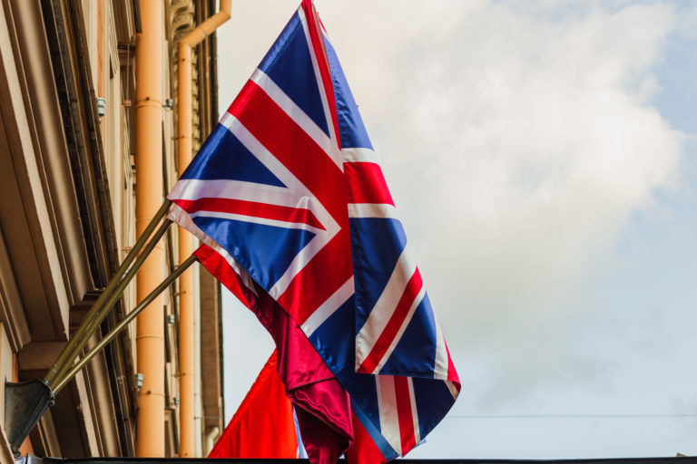 Vlajka, Veľká Británia