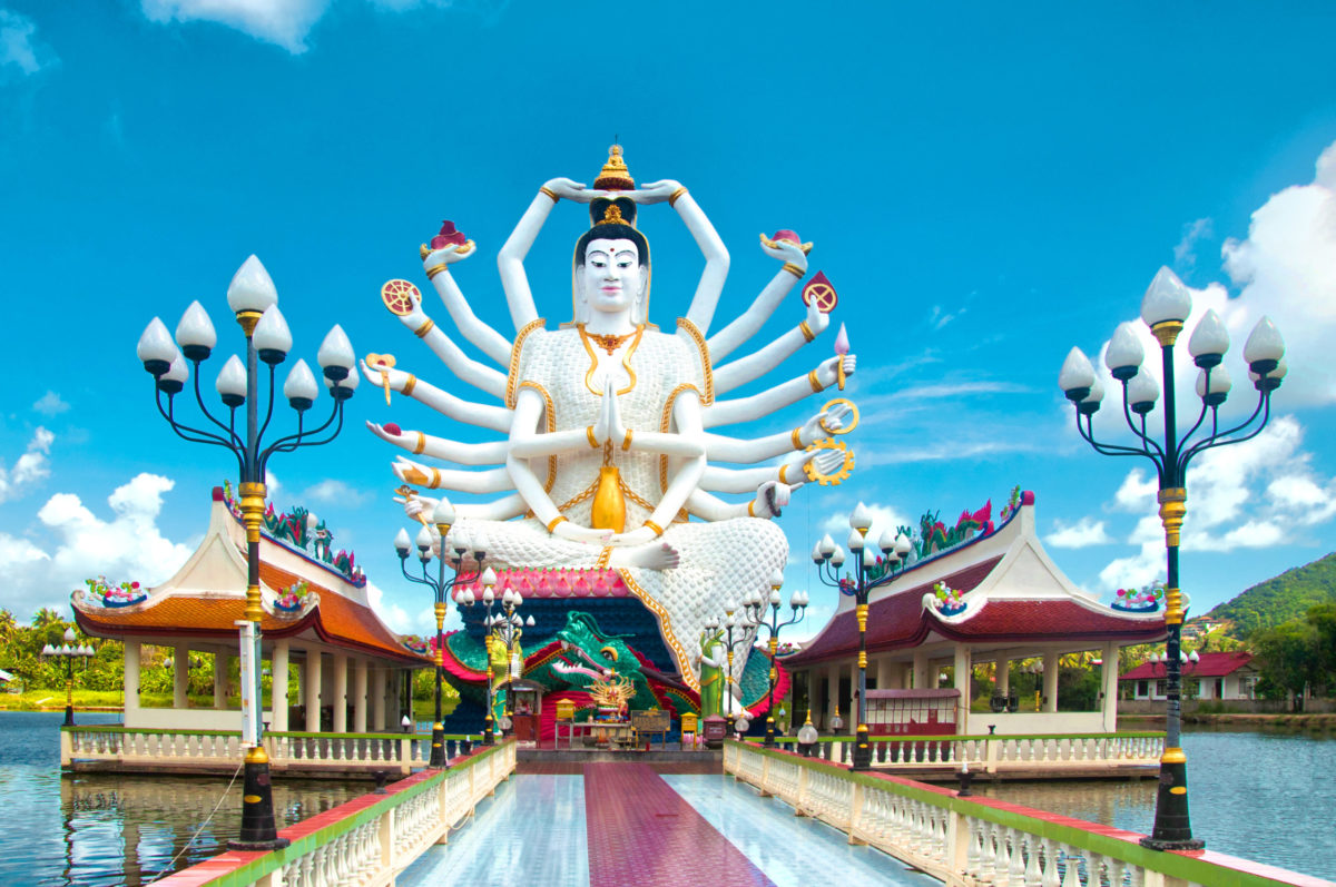 Kuan Yin statue, Samu