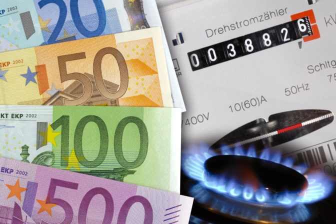 High costs for energy