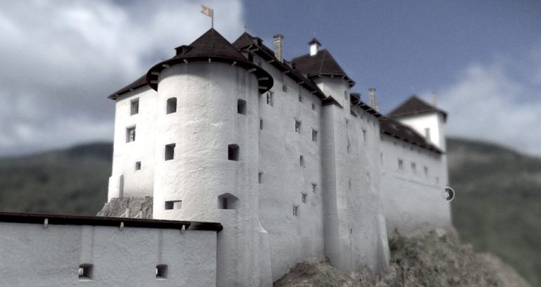 Hrad Revište, 3D model