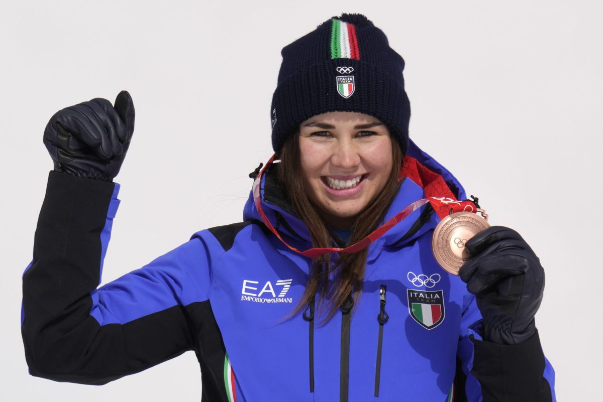 Nadia Delagová, zjazd, ZOH v Pekingu 2022