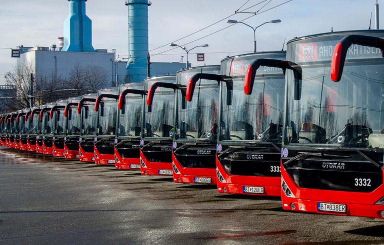 Nové autobusy Bratislava
