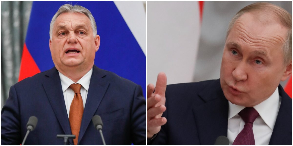 Viktor Orbán, Vladimír Putin