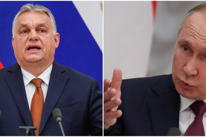 Viktor Orbán, Vladimír Putin