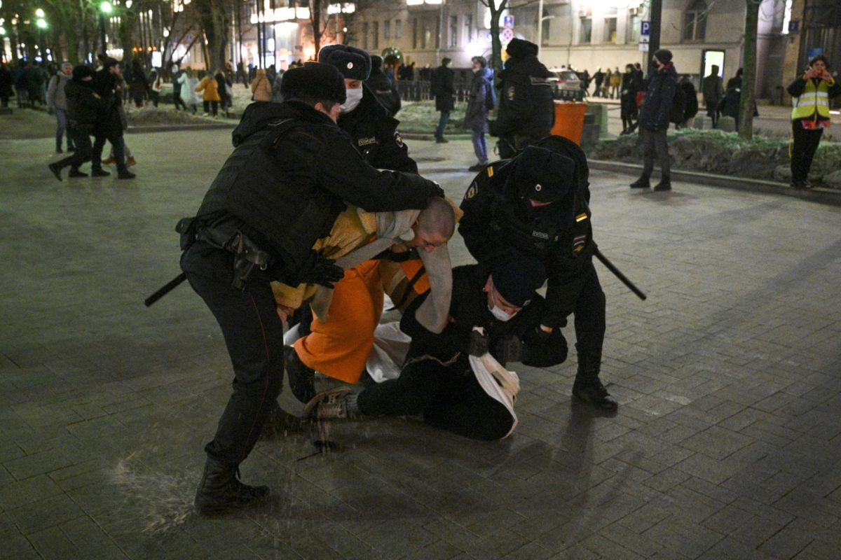 Protest v Moskve