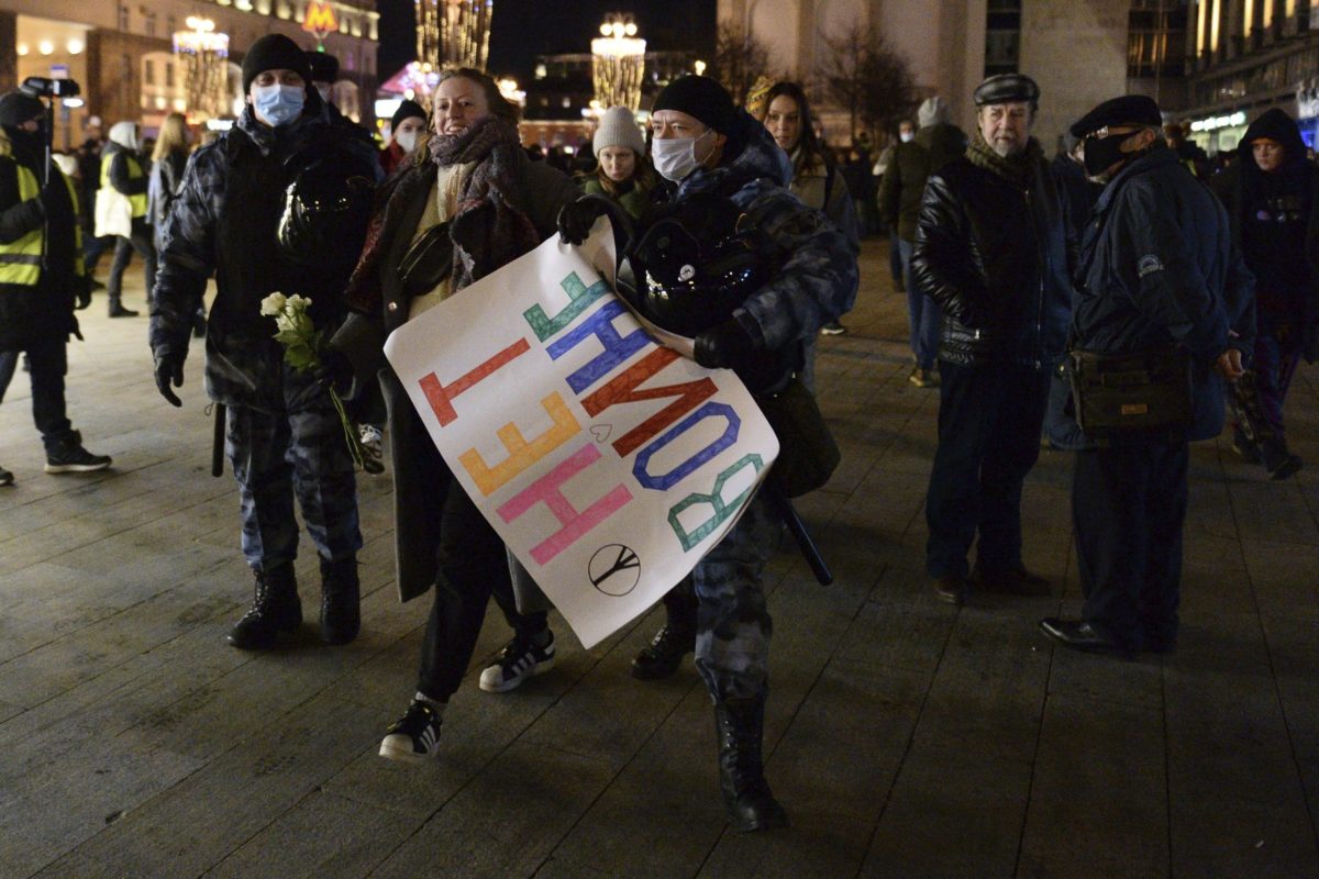 Protest v Moskve
