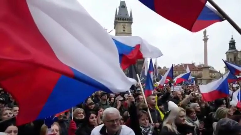 česko, protest