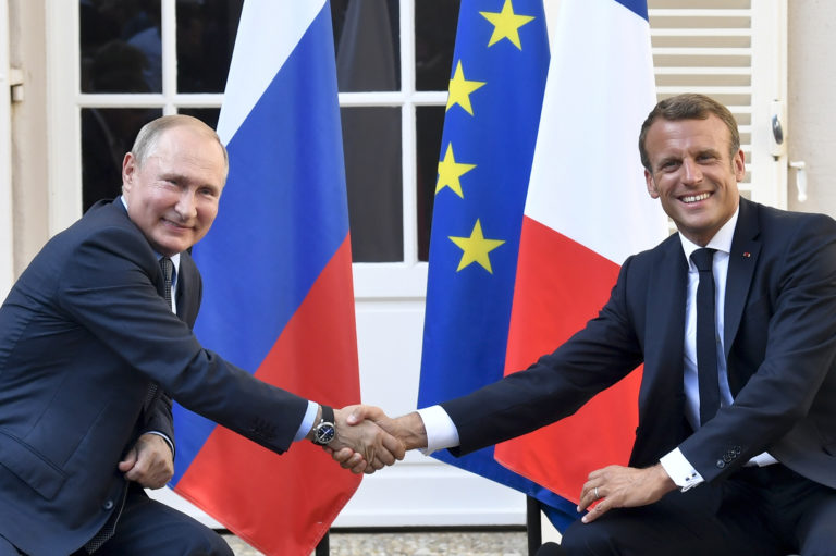 Putin, Macron
