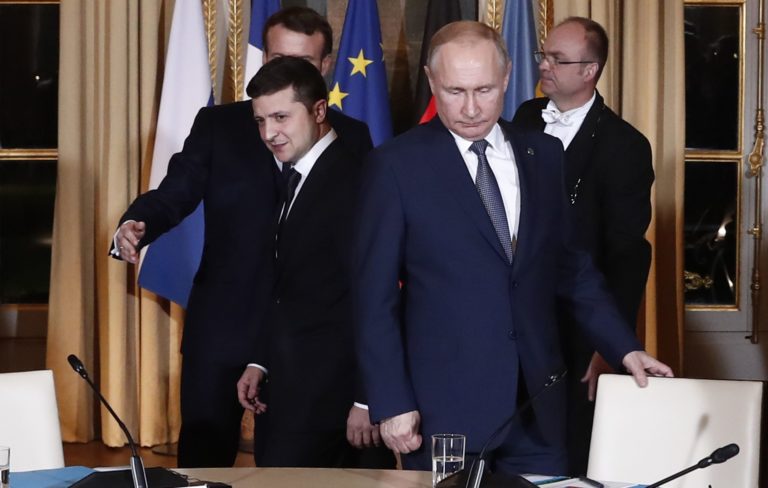 Volodymyr Zelenskyj, Vladimir Putin