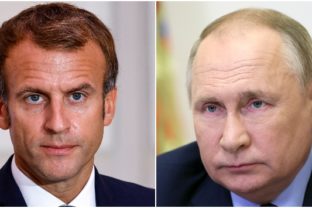 Macron, Putin